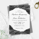 Search for silver stars wedding invitations Glitter