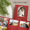Search for multi photo christmas cards Red