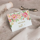 Search for peach flower wedding table cards For her