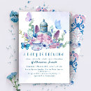 Search for baby is brewing tea invitations Rustic