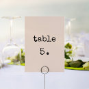 Search for retro wedding table cards Modern