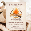Search for summer bonfire invitations Smores