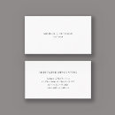 Search for plain business cards Professional
