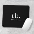 Search for unusual mousepads Modern minimalist clean simple
