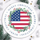 Search for patriotic christmas stickers Usa