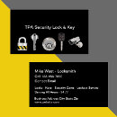 Search for locksmith business cards Security