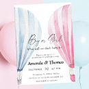 Search for balloon gender reveal invitations What will baby be
