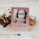 Search for rose gold 13th birthday invitations Trendy