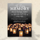 Search for light a candle invitations Funeral