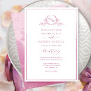 Search for fuchsia wedding invitations Watercolor