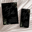 Search for elegant bridal luncheon black gold invitations Bride