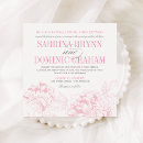 Search for pink and grey wedding invitations Flowers