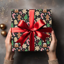 Search for christmas cookie wrapping paper Candy cane