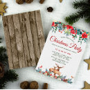 Search for animal christmas invitations Winter
