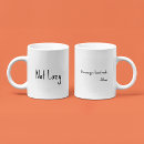 Search for lazy mugs Typography