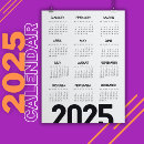 Search for yearly calendar magnets Minimalist