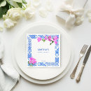 Search for blue tile napkins Elegant