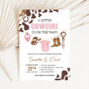 Search for wild west invitations Pink