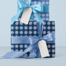 Search for white and blue christmas wrapping paper Nordic