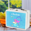 Search for mermaid lunch boxes Pink