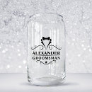 Search for groomsmen beer glasses Tuxedo