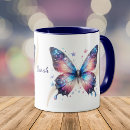 Search for glitter butterfly mugs Nature