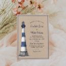 Search for lighthouse wedding invitations Rustic
