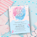 Search for baby feet invitations He or she