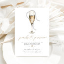 Search for pearl bridal shower invitations Watercolor