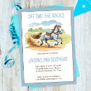 Search for horse racing birthday invitations Equestrian