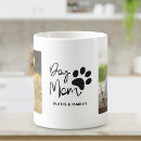 Search for dog mom coffee mugs Modern typography