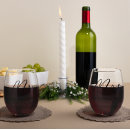 Search for typography barware Bride and groom
