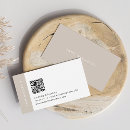 Search for oak business cards Qr code