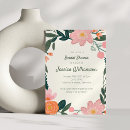 Search for 4x6 floral bridal shower invitations Simple