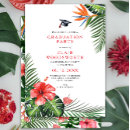 Search for watercolor flowers graduation invitations Greenery