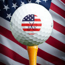 Search for red white and blue golf balls Initial