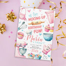 Search for chef birthday invitations Pink
