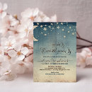 Search for over the moon invitations Blue