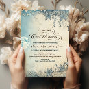 Search for over the moon invitations Blue