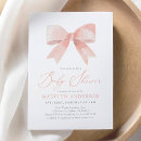 Search for bow baby girl shower invitations Digital download