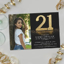 Search for glitter 21st birthday invitations Twenty first