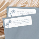 Search for tropical palm tree return address labels Destination