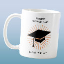 Search for graduation hat mugs Graduate