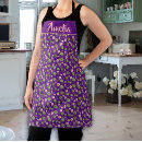 Search for purple flower aprons Girly