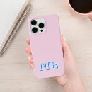 Search for add name iphone cases Initials