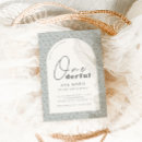 Search for retro 1st birthday invitations Bohemian