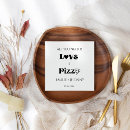 Search for love pizza napkins Minimalist