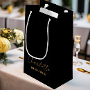 Search for black gift bags Girly