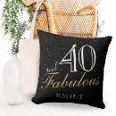 Search for 40th birthday cushions Elegant