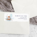 Search for blue bear return address labels Cute